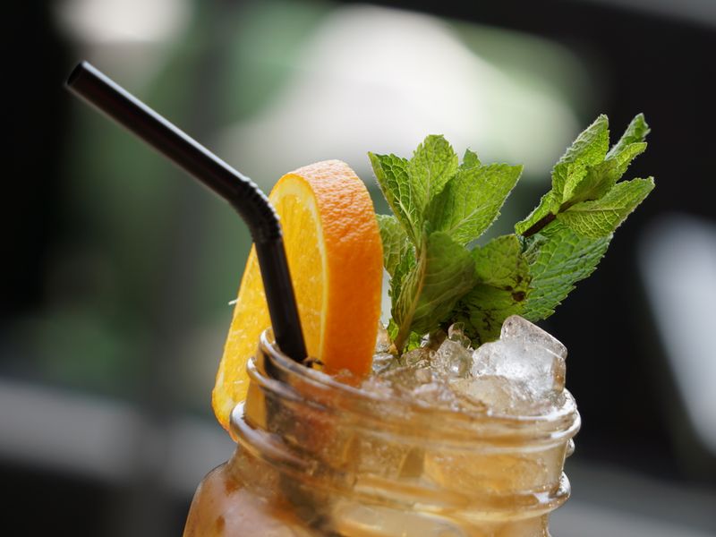 Pomegranate Iced Tea