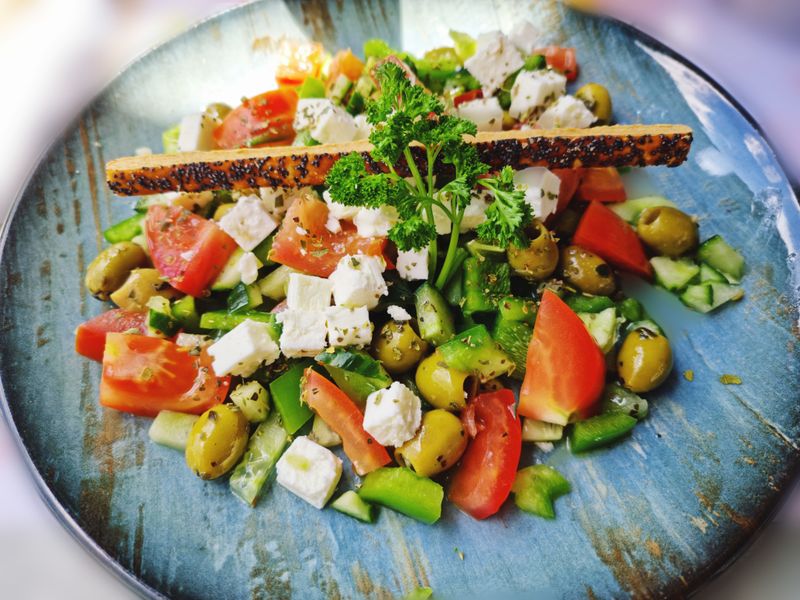 Olive Feta Skewers