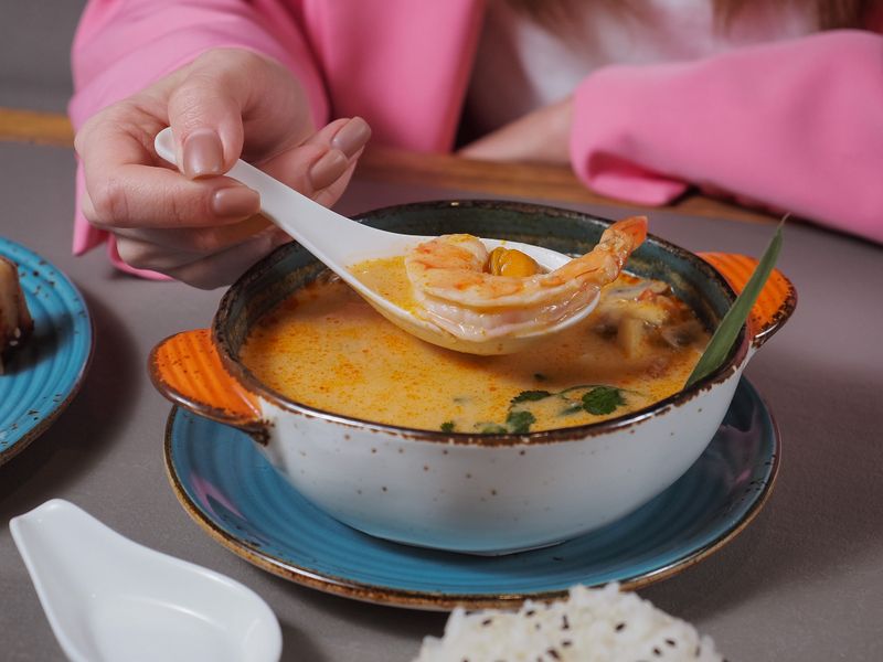 Tom Kha Shrimp Soup