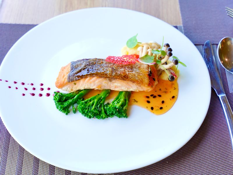 Salmon with Vegetables