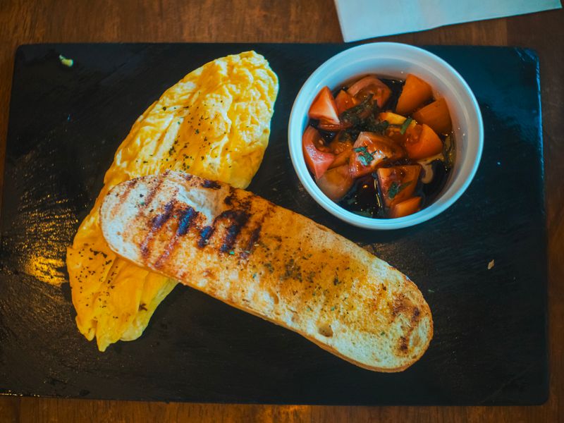 Mediterranean Scrambled Eggs