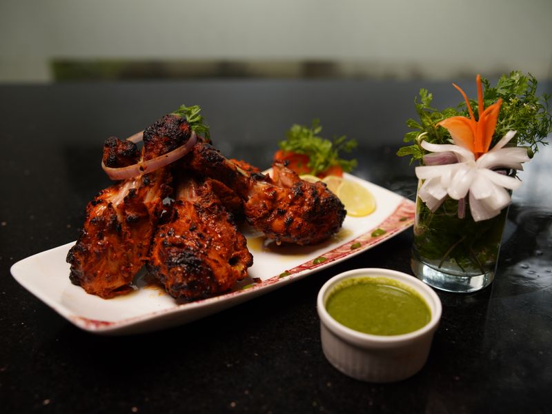 Tandoori Chicken with Raita