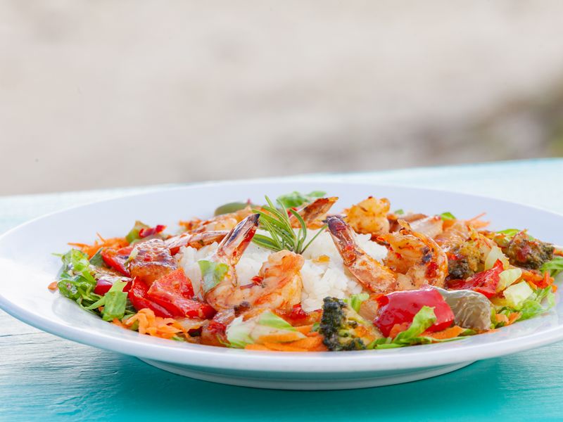 Garlic Shrimp Rice
