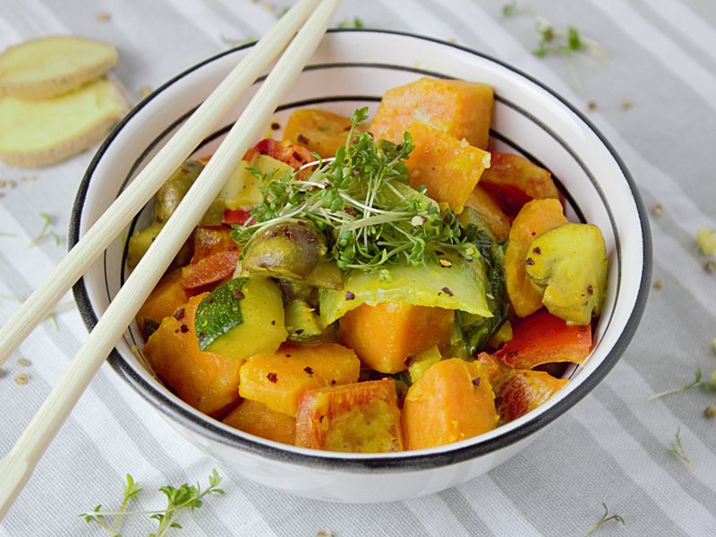 Buddha Bowl with Sweet Potato