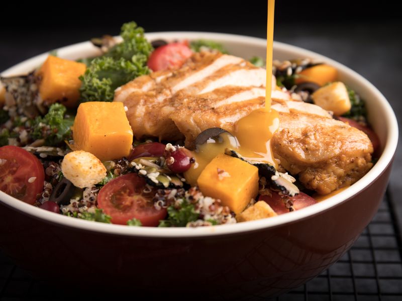 Salmon Quinoa Bowl