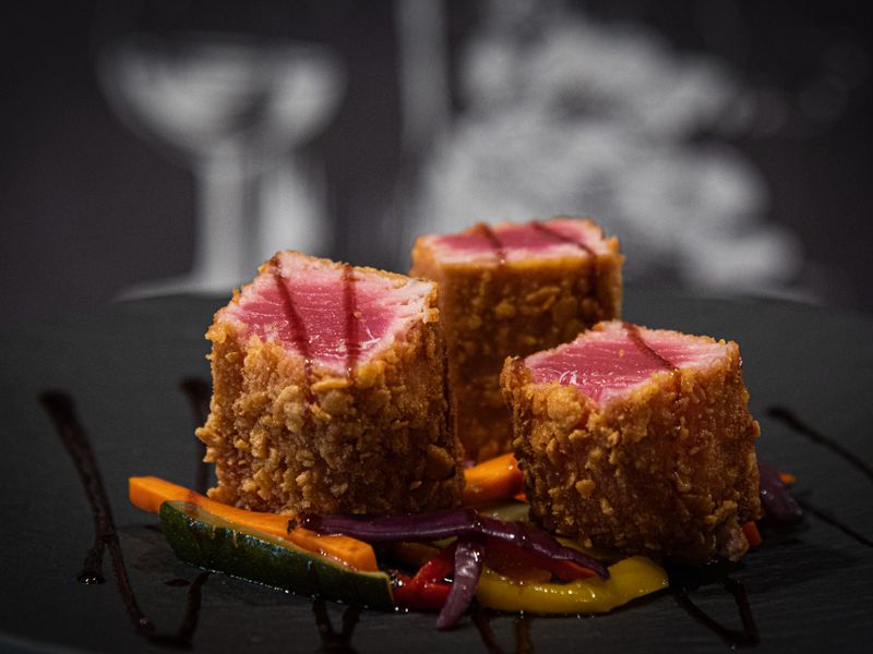 Tuna Steak with Sesame