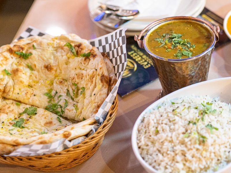 Lentil Dal with Naan