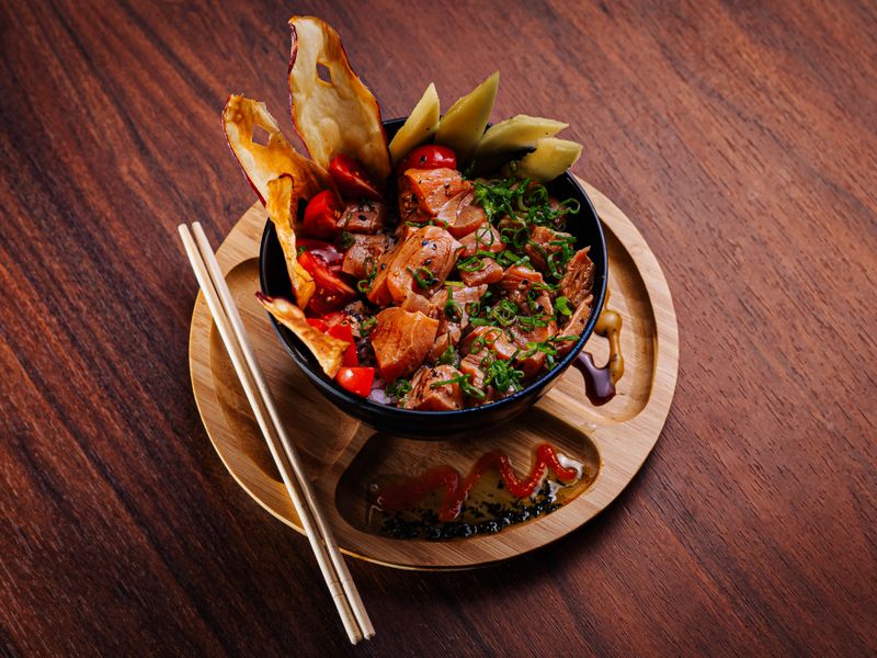 Salmon Poke Bowl (Lunch)