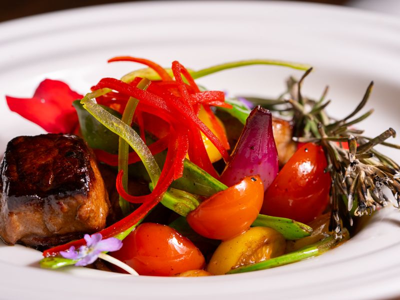 Beef Steak with Roasted Vegetables