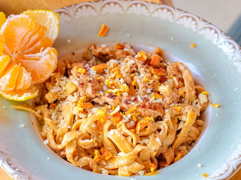 Light Pasta Carbonara