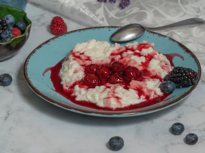 Porridge with Blueberries