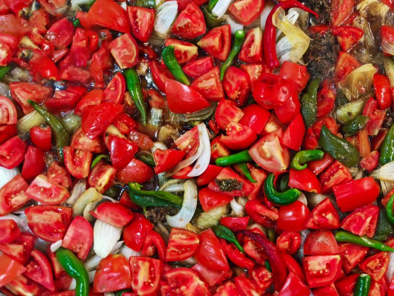 Colorful Veggie Salad