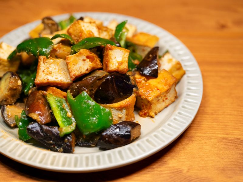 Tofu Vegetable Wok