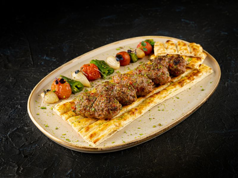 Kebab with Bread