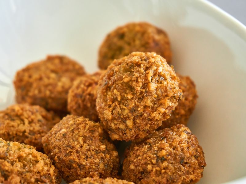 Falafel with Bulgur