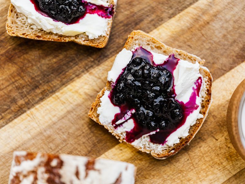 Ricotta Toast with Berries