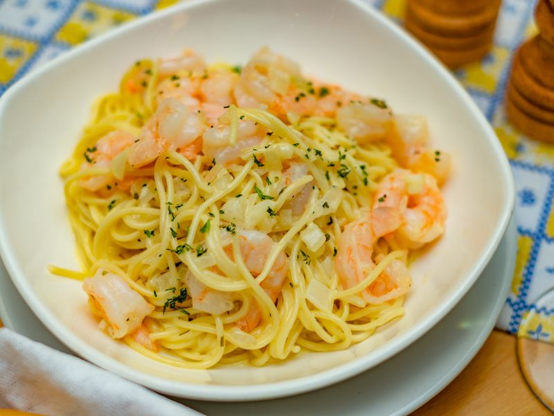 Shrimp Aglio e Olio