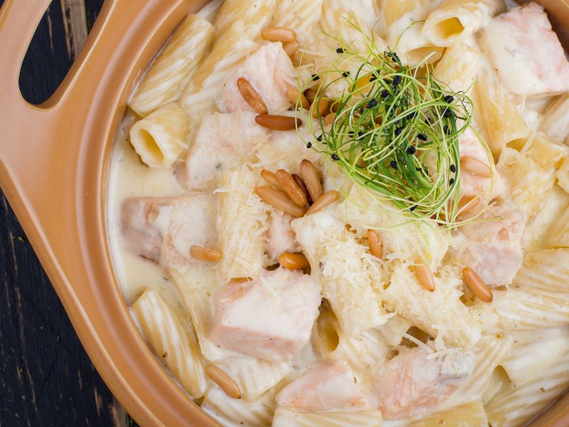 Salmon Pasta