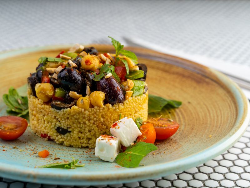 Halloumi Couscous Bowl