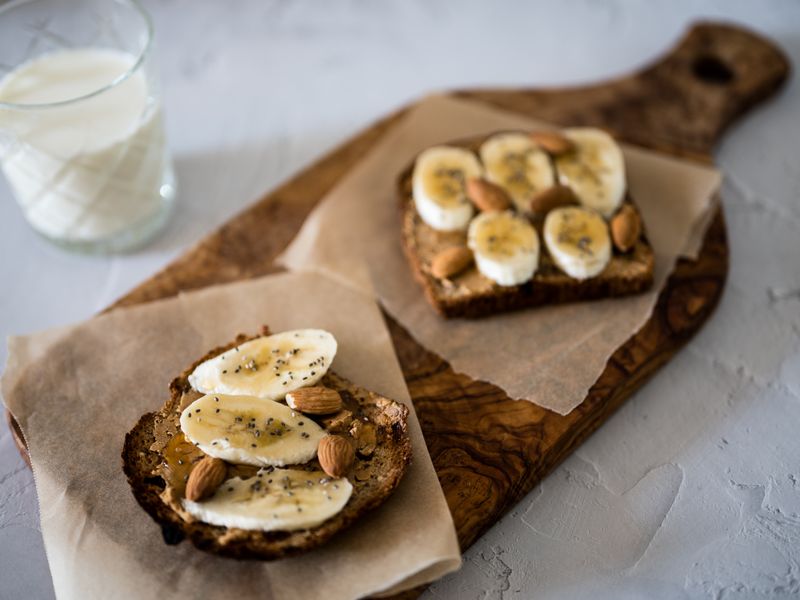 Banana with Peanut Butter